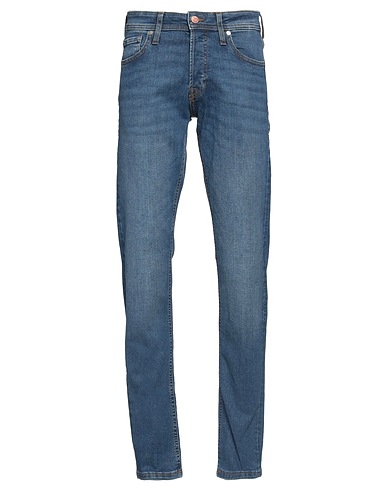 JACK & JONES Pantaloni jeans Blu 76% Cotone, 22% Poliestere, 2% Elastan