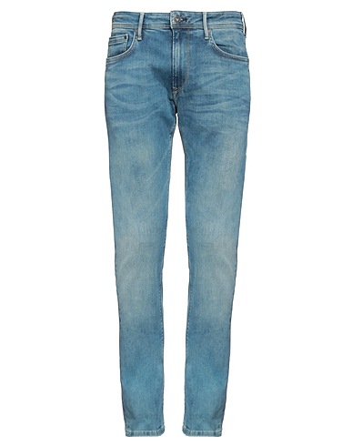 PEPE JEANS Denim pants Blue 93% Cotton, 4% Elastane, 3% Polyester
