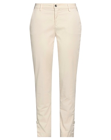 LIU •JO Casual trouser Beige 96% Cotton, 4% Elastane