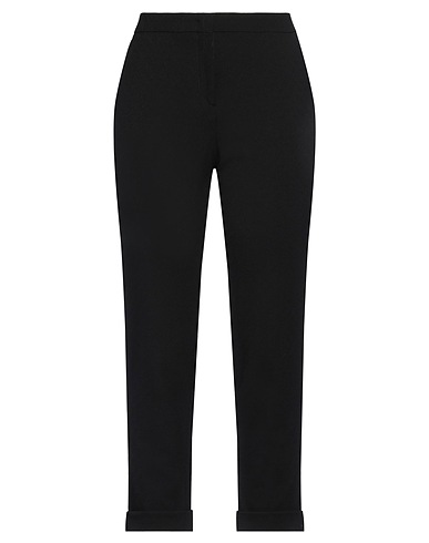 ETRO Casual trouser Black 98% Virgin Wool, 2% Elastane