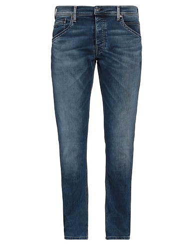 PEPE JEANS Denim pants Blue 82% Cotton, 17% Polyester, 1% Elastane