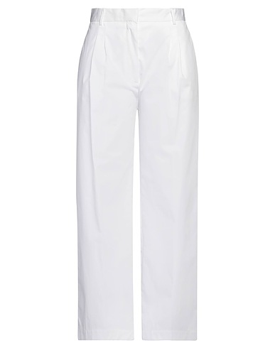 RÓHE Casual pants White 100% Cotton