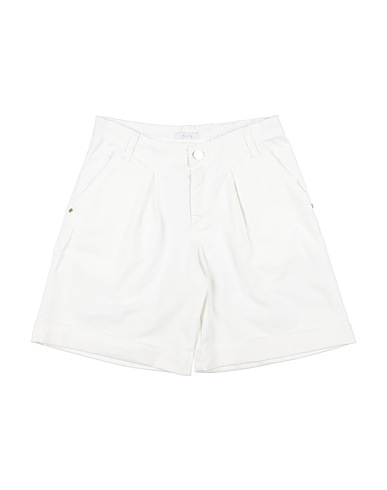 L:Ú L:Ú by MISS GRANT Shorts & Bermuda Bianco 97% Cotone, 3% Elastan