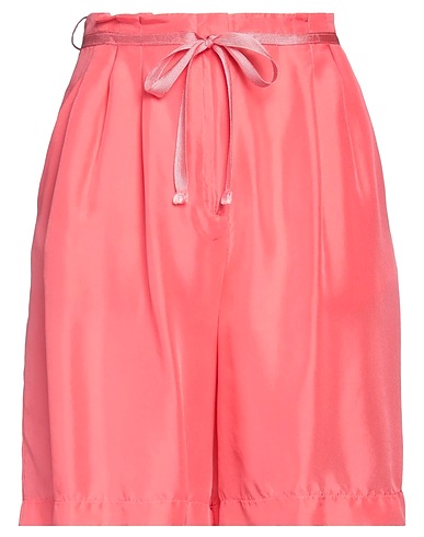 FORTE_FORTE Shorts & Bermuda Coral 100% Silk