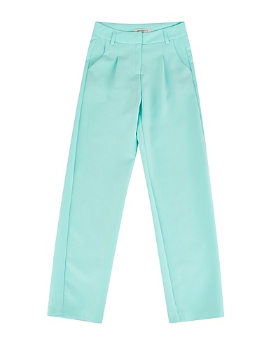 HINNOMINATE Casual trouser Turquoise 90% Polyester, 10% Elastane