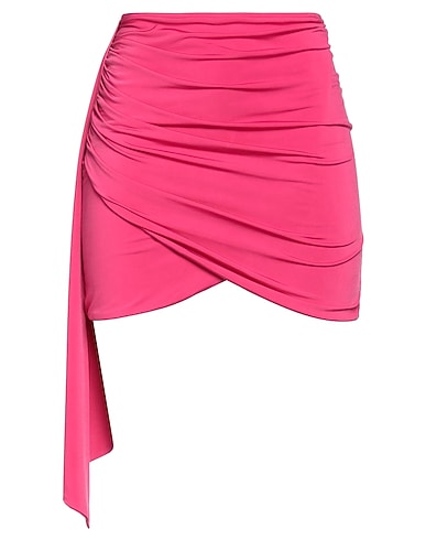 HAVEONE Mini skirt Fuchsia 93% Polyester, 7% Elastic fibres
