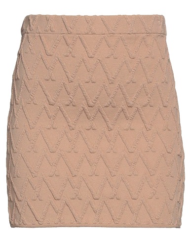 HAVEONE Mini skirt Camel 70% Cotton, 20% Polyester, 10% Elastane