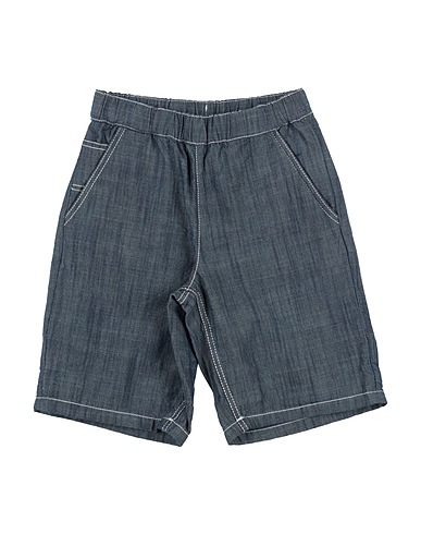 BONPOINT Shorts et Bermudas Bleu pétrole 100% Coton