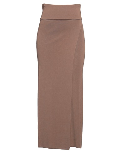 ISABEL BENENATO Langer Rock Khaki 92% Viskose, 8% Polyester