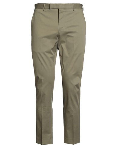 PT Torino Casual pants Military green 98% Cotton, 2% Elastane