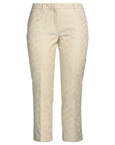 ASPESI Casual pants Ivory 88% Cotton, 12% Polyester