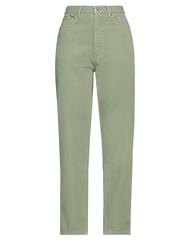 A.P.C. Hosen Salbeigrün 100% Baumwolle