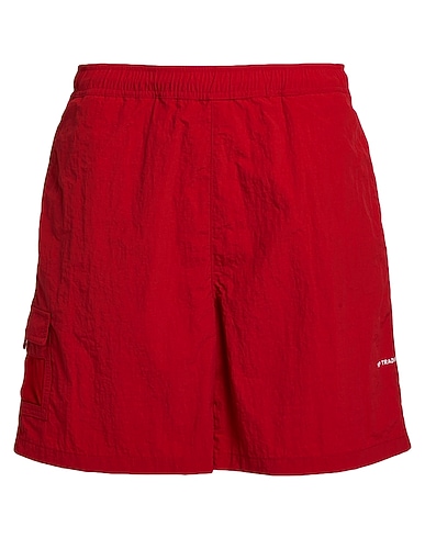 POP TRADING COMPANY Swim shorts Brick red 100% Nylon