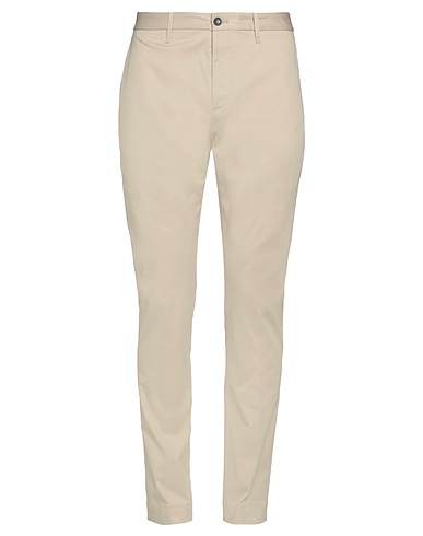 NINE IN THE MORNING Casual pants Beige 98% Cotton, 2% Elastane