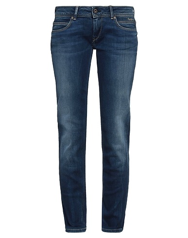 PEPE JEANS Denim trousers Blue 92% Cotton, 6% Polyester, 2% Elastane