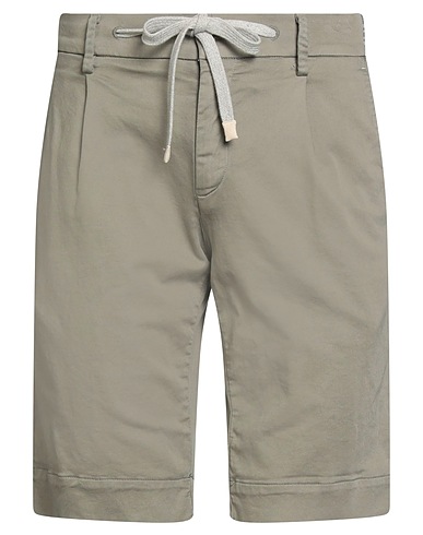 MASON'S Shorts & Bermudas Salbeigrün 99% Baumwolle, 1% Elastan