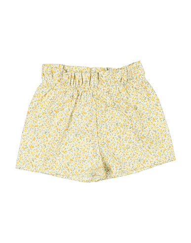 MAGIL Shorts & Bermuda Yellow 100% Cotton