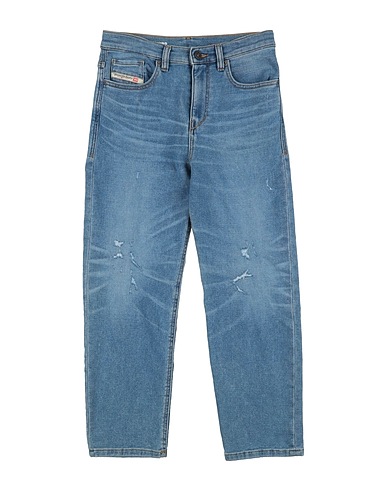 DIESEL Denim trousers Blue 82% Cotton, 16% Polyester, 2% Elastane