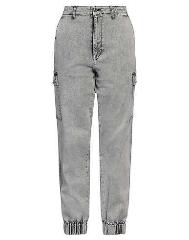 ACTITUDE by TWINSET Denim trousers Grey 69% Cotton, 20% Polyester, 9% Viscose, 2% Elastane