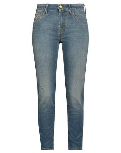 JACOB COHЁN Denim trousers Blue 98% Cotton, 2% Elastane, Polyester