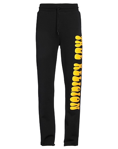TRUE RELIGION Casual pants Black 80% Cotton, 20% Polyester