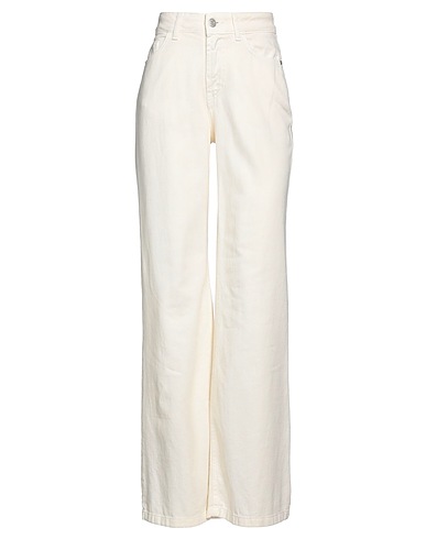 HAVEONE Casual pants Ivory 100% Cotton