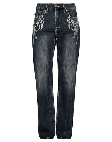 TRUE RELIGION Denim trousers Blue 100% Cotton