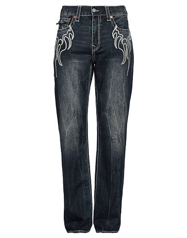 TRUE RELIGION Pantalon en jean 100% Coton