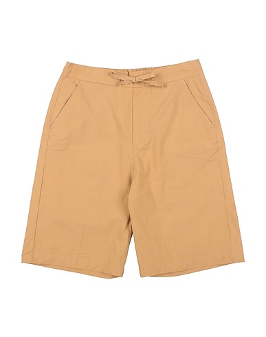 PAOLO PECORA Shorts & Bermuda Sand 98% Cotton, 2% Elastane