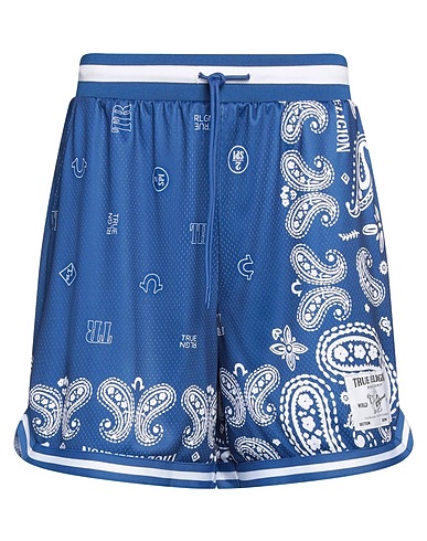 TRUE RELIGION Shorts & Bermuda Blue 100% Polyester