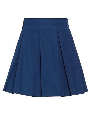 HAVEONE Mini skirt Blue 58% Polyester, 42% Cotton
