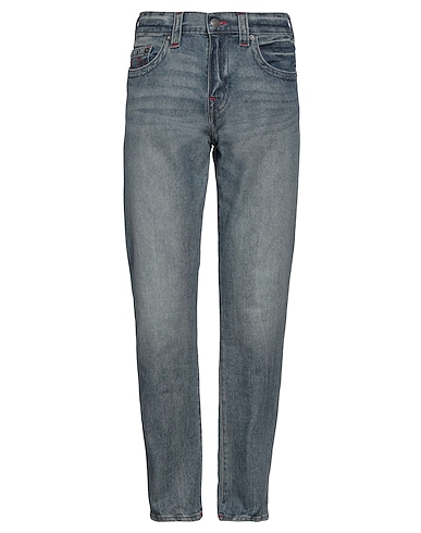 TRUE RELIGION Denim pants Blue 51% Cotton, 37% Polyester, 11% Rayon, 1% Elastane