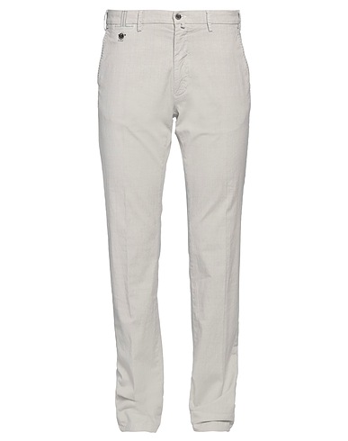 MASON'S Casual trouser Light grey 52% Cotton, 43% Lyocell, 5% Elastane