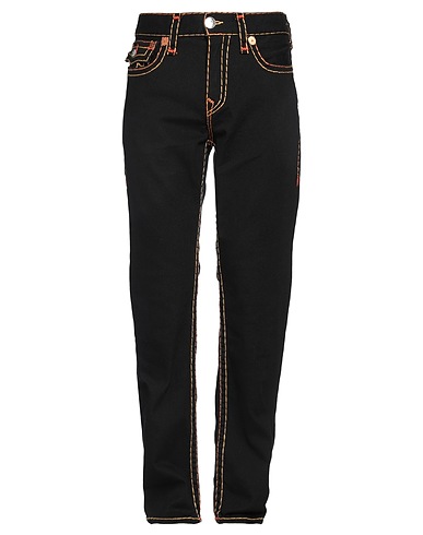 TRUE RELIGION Casual παντελόνι Μαύρο 99% Βαμβάκι, 1% Ελαστάνη