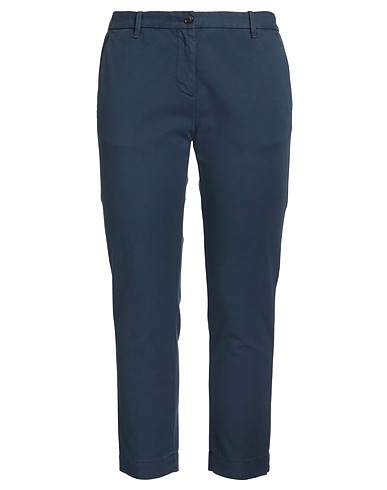 NINE IN THE MORNING Pantalone Blu navy 96% Cotone, 4% Elastan