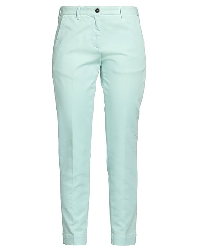 NINE IN THE MORNING Casual trouser Light green 96% Cotton, 4% Elastane
