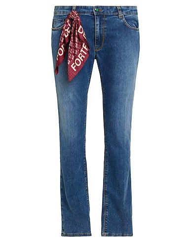 MASON'S Denim pants Blue 90% Cotton, 8% Elastomultiester, 2% Elastane