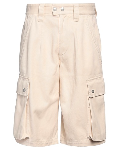 ISABEL MARANT Denim shorts Beige 77% Lyocell, 23% Cotton