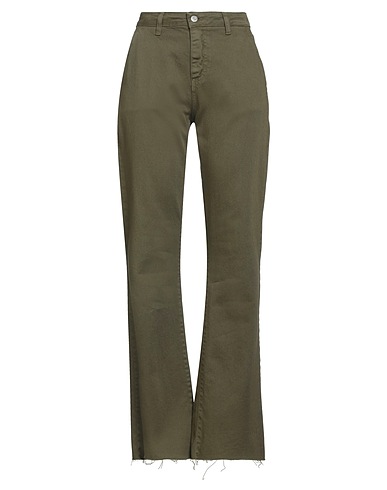HAVEONE Casual pants Military green 100% Cotton