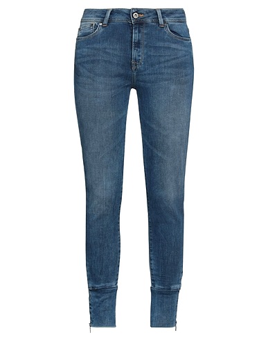 PEPE JEANS Denim pants Blue 80% Cotton, 19% Polyester, 1% Elastane