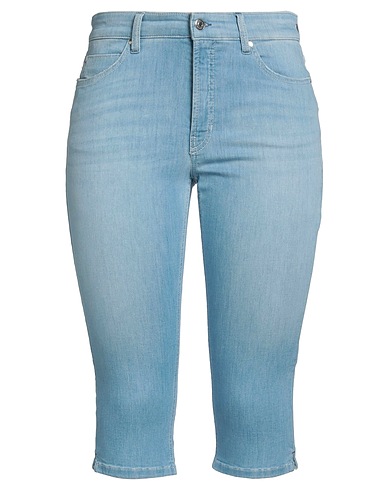 CAMBIO Denim shorts Blue 92% Cotton, 6% Elastomultiester, 2% Elastane