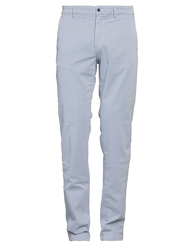 MASON'S Casual pants Light blue 97% Cotton, 3% Elastane