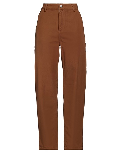 CARHARTT Casual trouser Brown 100% Cotton