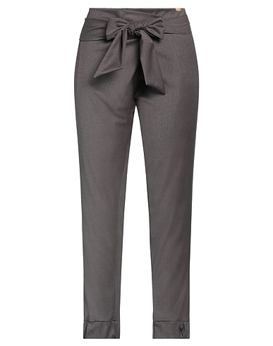 MISS MONEY MONEY Casual trouser GRIGIO 64% Polyester, 33% Rayon, 3% Elastane