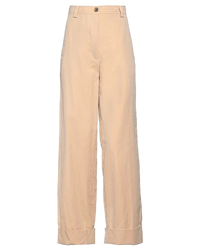 DRIES VAN NOTEN Pantalone Beige 100% Cotone