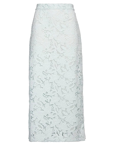 ZIMMERMANN Long skirt Light green 100% Polyester, Silk