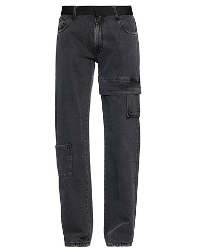 1017 ALYX 9SM Denim pants Black 100% Cotton, Polyamide