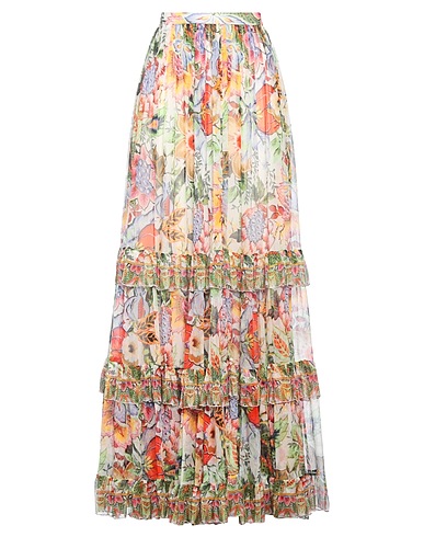 ETRO Long skirt Off white 100% Silk