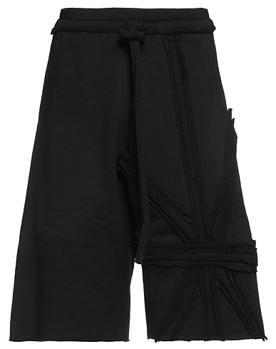 JORDANLUCA Shorts & Bermuda Black 100% Cotton