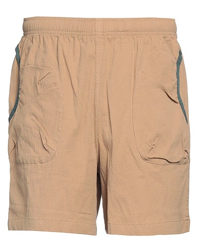 BRAIN DEAD Shorts & Bermuda Beige 97% Cotton, 3% Elastane